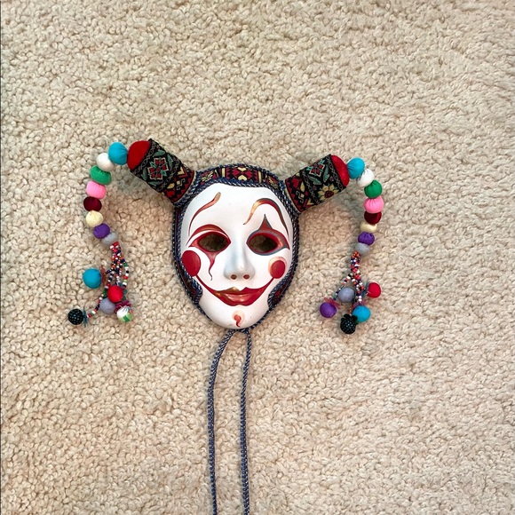 Vintage ceramic theater theatrical face masks wall hanging - Picture 3 of 7